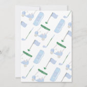 マスター1年目の誕生日パーティー招待状 招待状 (裏面)