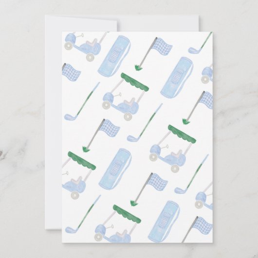 マスター1年目の誕生日パーティー招待状 招待状 (裏面)