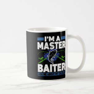 マスター・イターTシャツ 楽しい釣り 釣り人 魚 コーヒーマグカップ