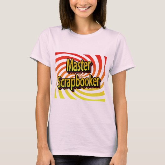 「マスター・スクラップブッカー」 Tシャツ (正面)