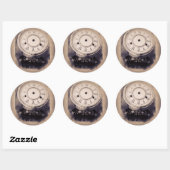 マスター・ハーカー'Your time is soon'アルバムのシール ラウンドシール (シート)