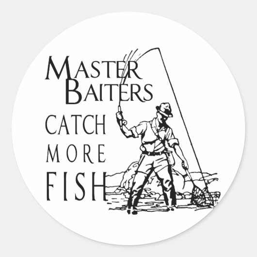 マスター・ベイターはより多くの魚を釣る ラウンドシール (正面)