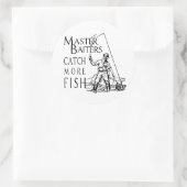 マスター・ベイターはより多くの魚を釣る ラウンドシール (バッグ)