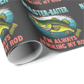 マスター・ベイター私はいつも私のロッドのパパフィッシャーを動かす ラッピングペーパー (ロールコーナー)