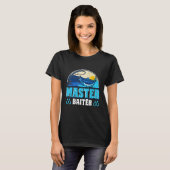 マスター・ベイター 欧州ナマズハンター Tシャツ (正面フル)