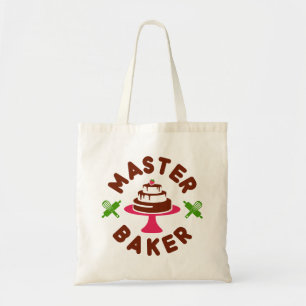 マスター・ベーカー・ミニマルチョコレート・ケーキ トートバッグ