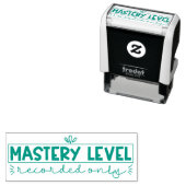 マスター・レベル記録専用先生・スタンプ セルフインキングスタンプ (インサイチュ)