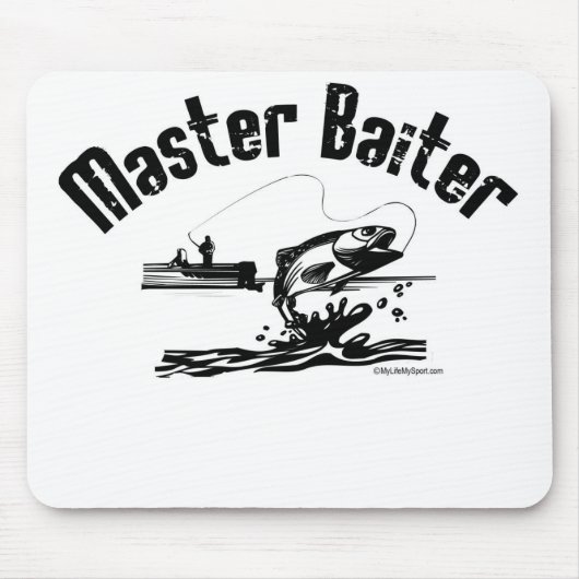 マスターBAITER マウスパッド (正面)