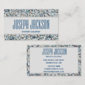 マスターColorist Stoneバックグラウンド名刺 名刺 (正面/裏面)