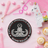 マスターEODの爆弾処理班 ペーパープレート (パーティー)