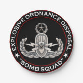 マスターEODの爆弾処理班 ペーパープレート (正面)