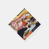 マスターG.Z.マドンナとドナーとの子 スタンダードカクテルナプキン (角)