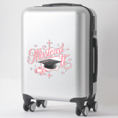 マスターItマスターズ学位MBA卒業 シール (スーツケース)