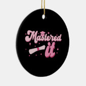 マスターItマスターズ学位MBA卒業 セラミックオーナメント (右)