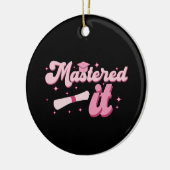 マスターItマスターズ学位MBA卒業 セラミックオーナメント (左)
