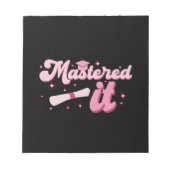 マスターItマスターズ学位MBA卒業 ノートパッド (正面)