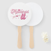 マスターItマスターズ学位MBA卒業 ハンドファン (正面&裏面)