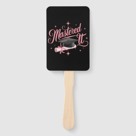 マスターItマスターズ学位MBA卒業 ハンドファン (正面)