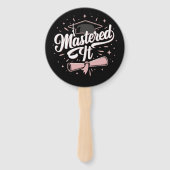 マスターItマスターズ学位MBA卒業 ハンドファン (正面)