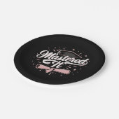 マスターItマスターズ学位MBA卒業 ペーパープレート (アングル)