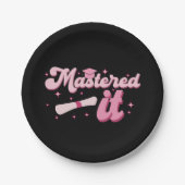 マスターItマスターズ学位MBA卒業 ペーパープレート (正面)