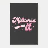 マスターItマスターズ学位MBA卒業 ポストイット (正面)