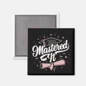 マスターItマスターズ学位MBA卒業 マグネット (正面/裏面)