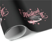 マスターItマスターズ学位MBA卒業 ラッピングペーパー (ロールコーナー)