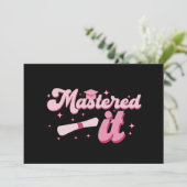 マスターItマスターズ学位MBA卒業 案内状 (スタンド正面)