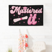 マスターItマスターズ学位MBA卒業 横断幕 (インサイチュ)