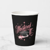 マスターItマスターズ学位MBA卒業 紙コップ (正面)