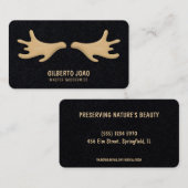 マスタ剥製機 名刺 (正面/裏面)