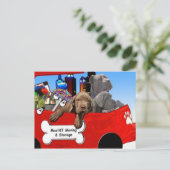 マスチフの移動と保存 ポストカード (スタンド正面)