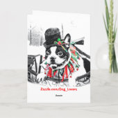 マスチフフランスの シーズンカード (裏面)