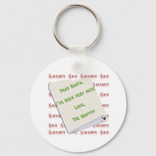 マスティフいけなまたはナイスキーチェーン キーホルダー (正面)