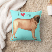 マスティフが大好き クッション (ブランケット)