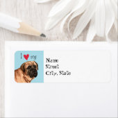 マスティフが大好き ラベル (インサイチュ)