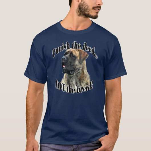 マスティフが証文Tシャツを罰する Tシャツ (正面)