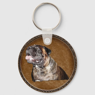 マスティフのギフトのKeychain Bullmastiffのギフト キーホルダー