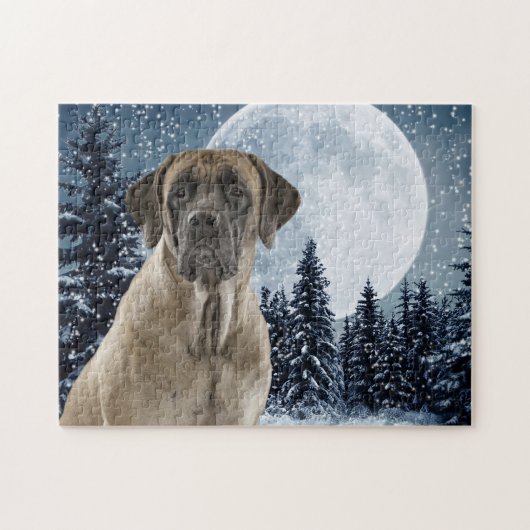 マスティフのパズル ジグソーパズル (横)