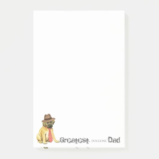 マスティフのパパ ポストイット (正面)