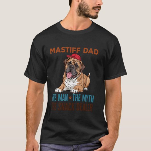 マスティフのパパ Tシャツ (正面)