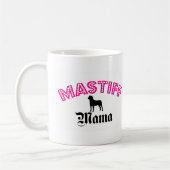 マスティフのママ コーヒーマグカップ (左)