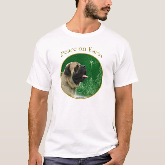 マスティフの平和 Tシャツ (正面)