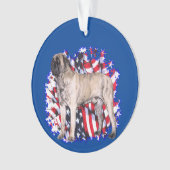マスティフの愛国者 オーナメント (正面)