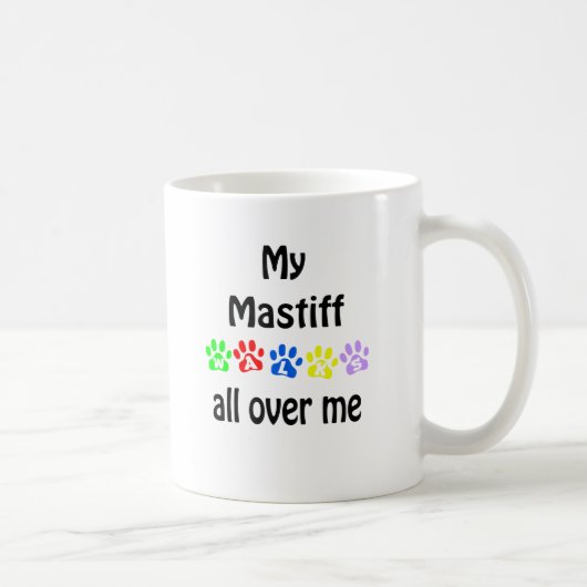 マスティフウォークスデザイン コーヒーマグカップ (右)