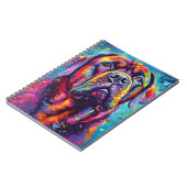 マスティフカラフルェ ノートブック (左側)