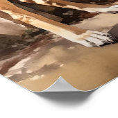 マスティフドッグアートプリントポスター ポスター (角)