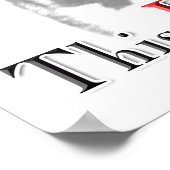 マスティフハッピーポスター顔 ポスター (角)