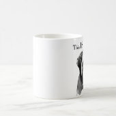 マスティフハピー顔 コーヒーマグカップ (中央)